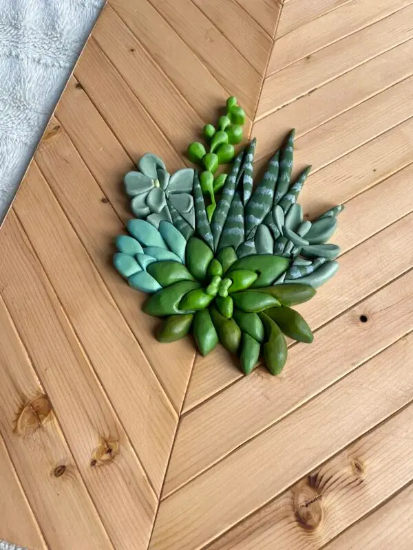 Wood Art, Wood Decor, Succulent Decor, Sign,